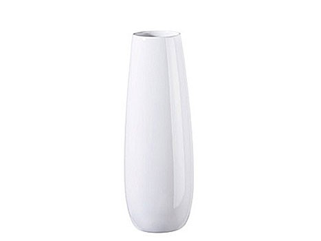 ASA Living Vase Ease weiß glänzend 25 cm