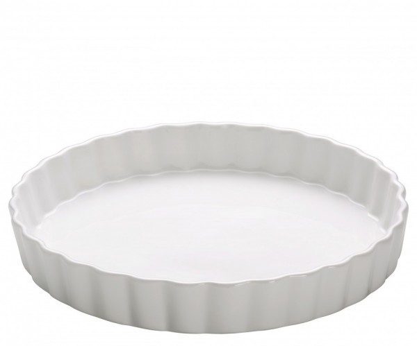 M&W White Basics Kitchen Quiche Form 28 cm